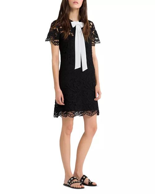 chinese dress ladies Lace Black Mini Dress