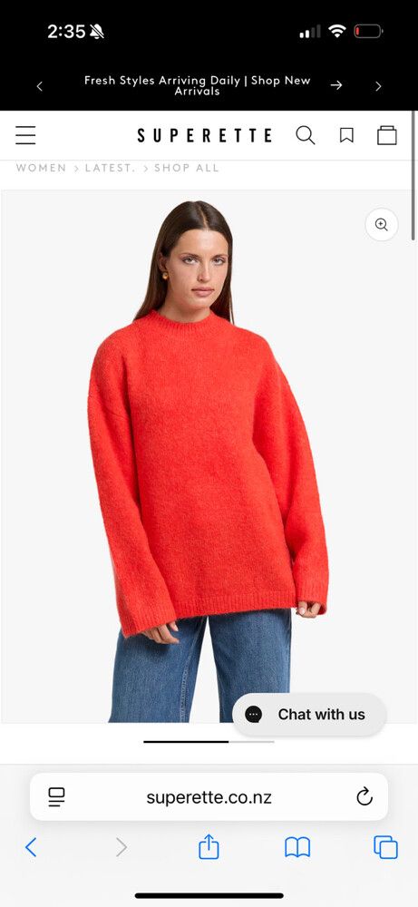 Elle Mohair Blend Knit