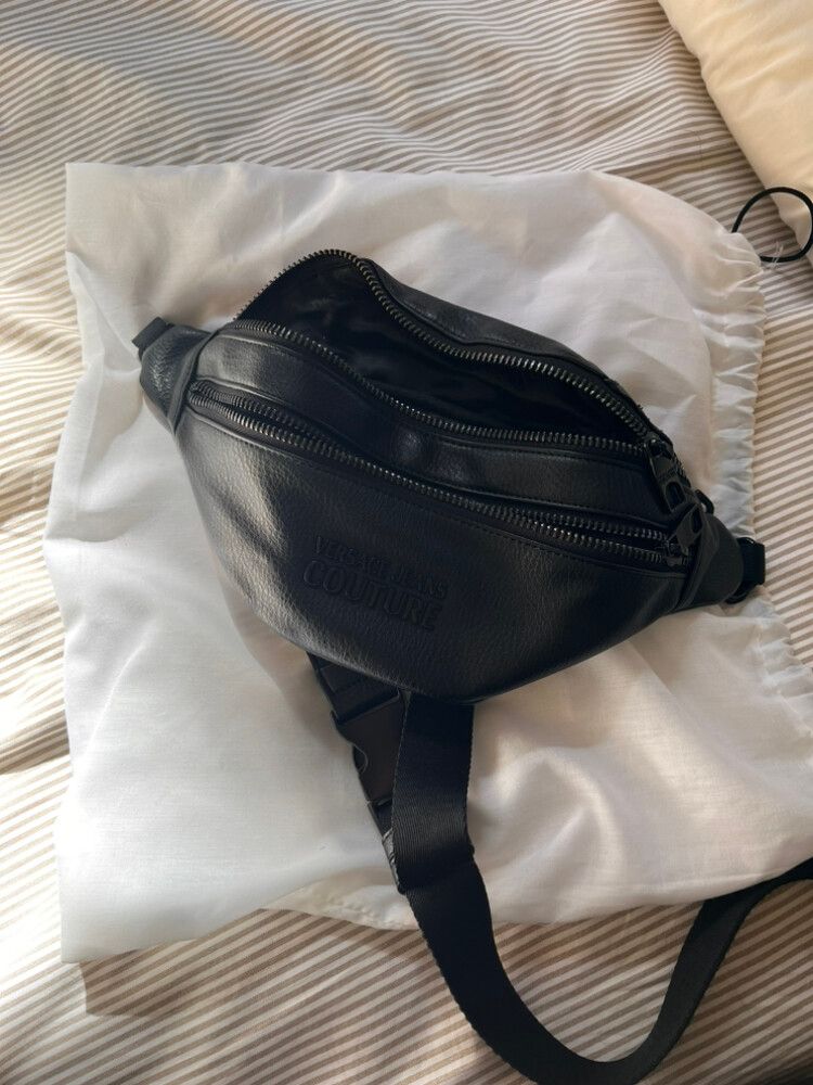 Versace Jeans Couture Black Belt Bag