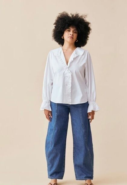 Ruby Sandler Ruffle Shirt
