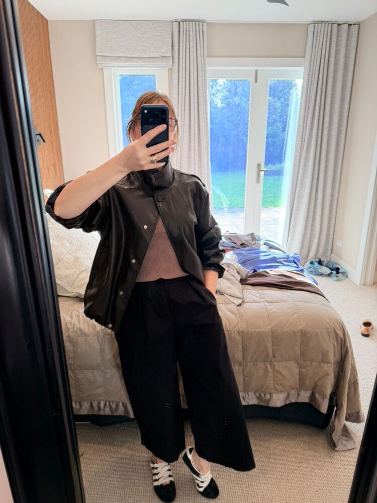 Kowtow Black Wide Leg Pants