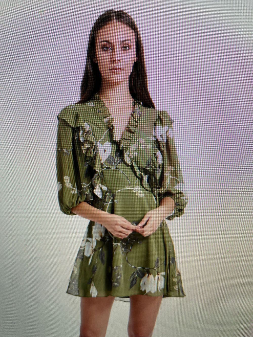 Khaki Mini dress