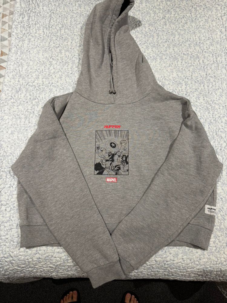 Huffer Grey Marvel Hoodie