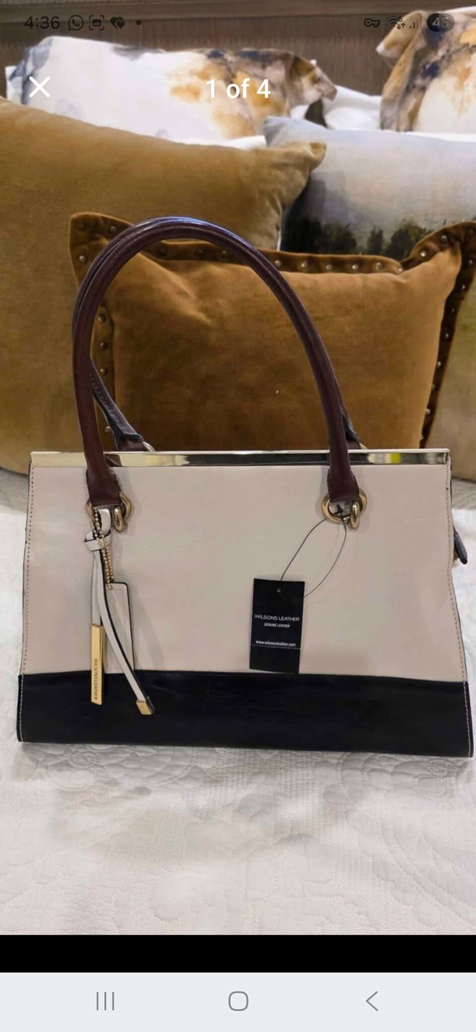 Wilson Leather Genuine Leather handbag