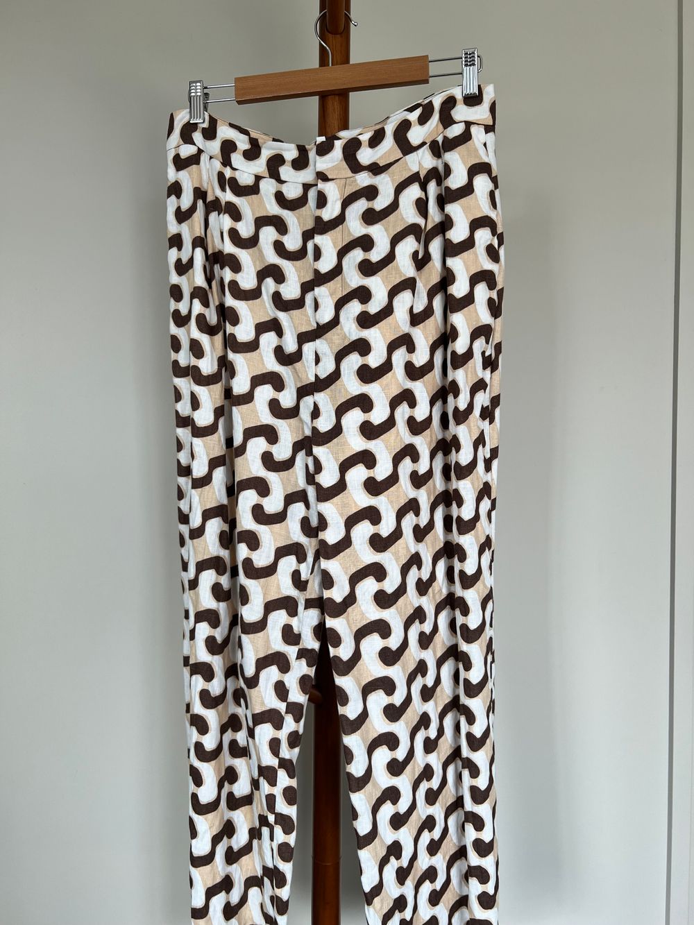 Seed Heritage Brown Patterned Pants Size 14