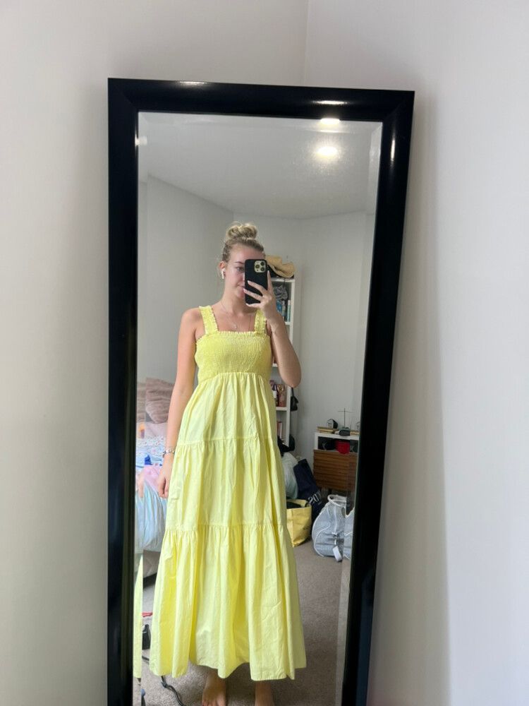 Zara - Yellow Summer Dress on Designer Wardrobe