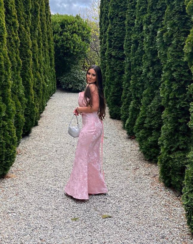 Babyboo Fashion - Pink WHITNEY Maxi Dress on Designer Wardrobe Babyboo Fashion - Pink WHITNEY Maxi Dress on Designer Wardrobe