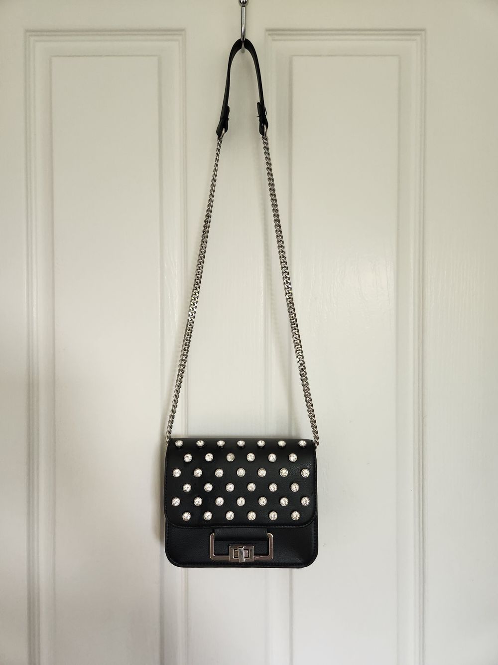 Diamante Clutch/Shoulder Bag