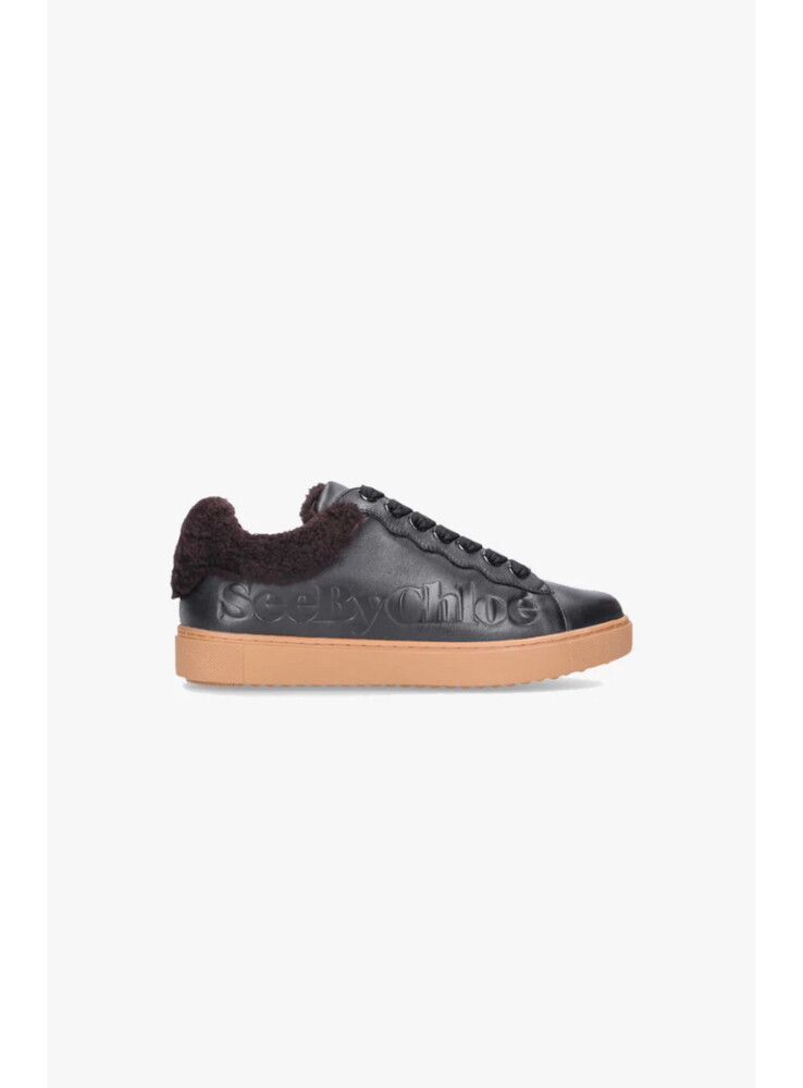See By Chloe Essie Sneakers Shearling Nero