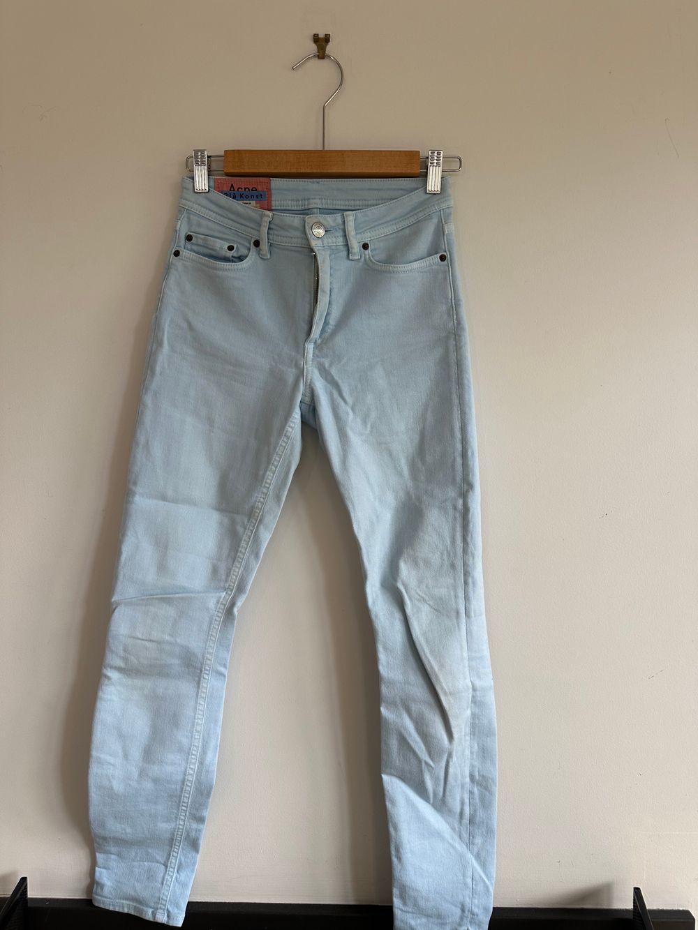 Acne Studios Sky Blue Skinny Jeans Size 26