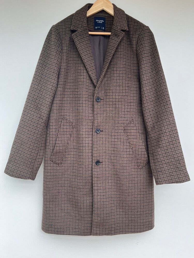 Abercrombie & Fitch Wool Blend Coat