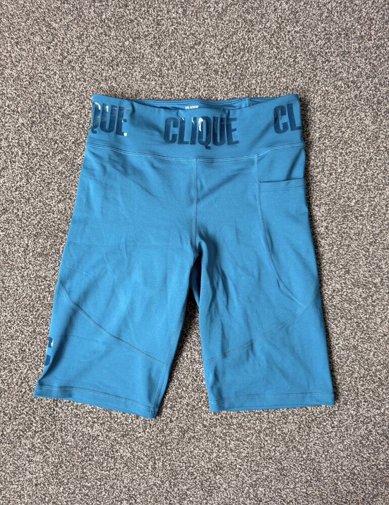 Clique Blue Bike Shorts