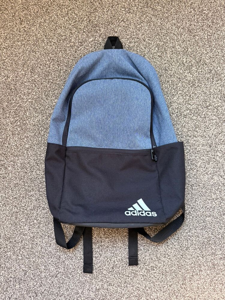 Adidas Blue and Black Backpack