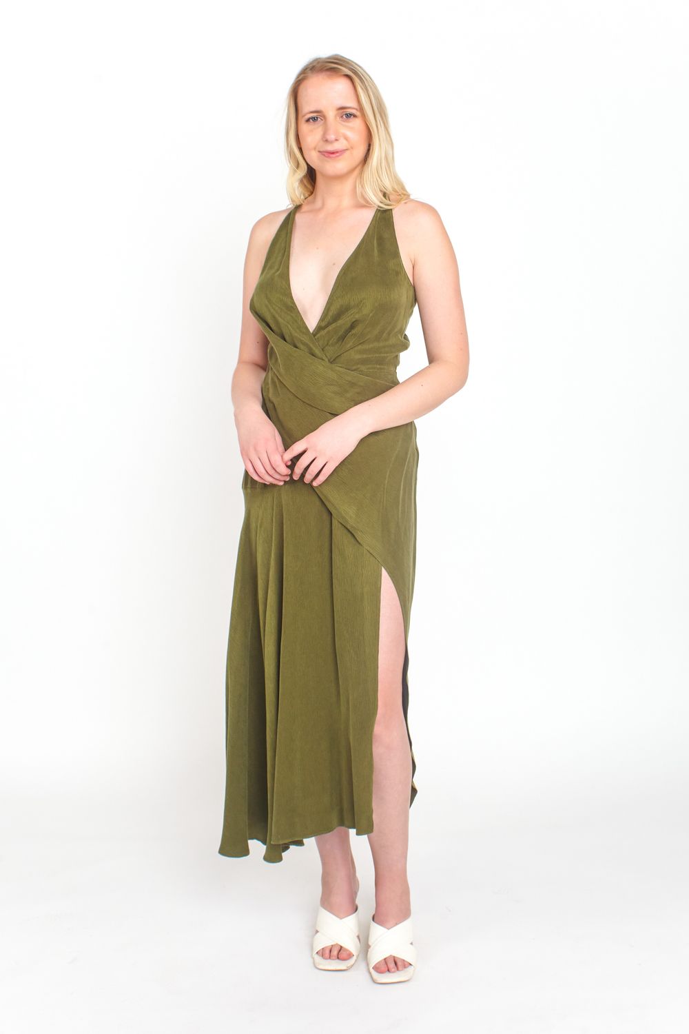 One Fell Swoop - Mudita Midi Dress - Size 10 on Designer Wardrobe