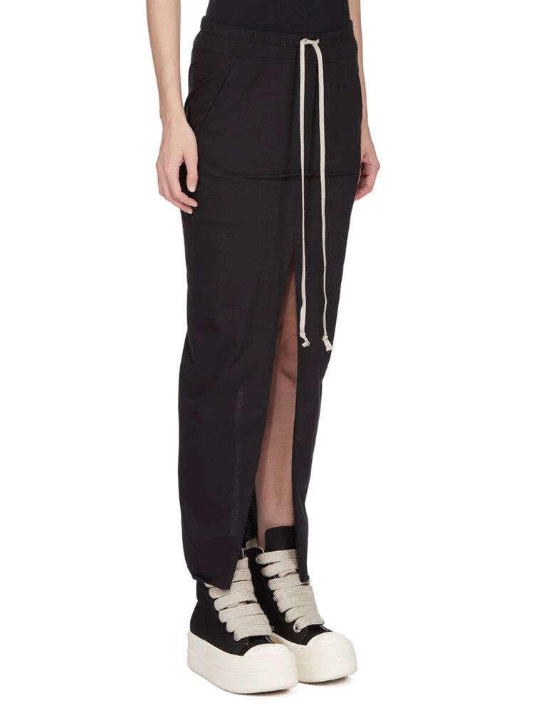 split pillar maxi skirt