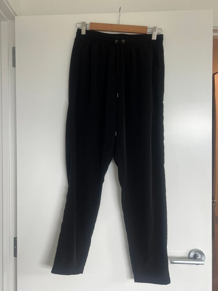 black pants