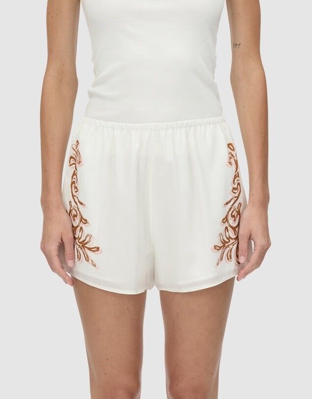 silk shorts