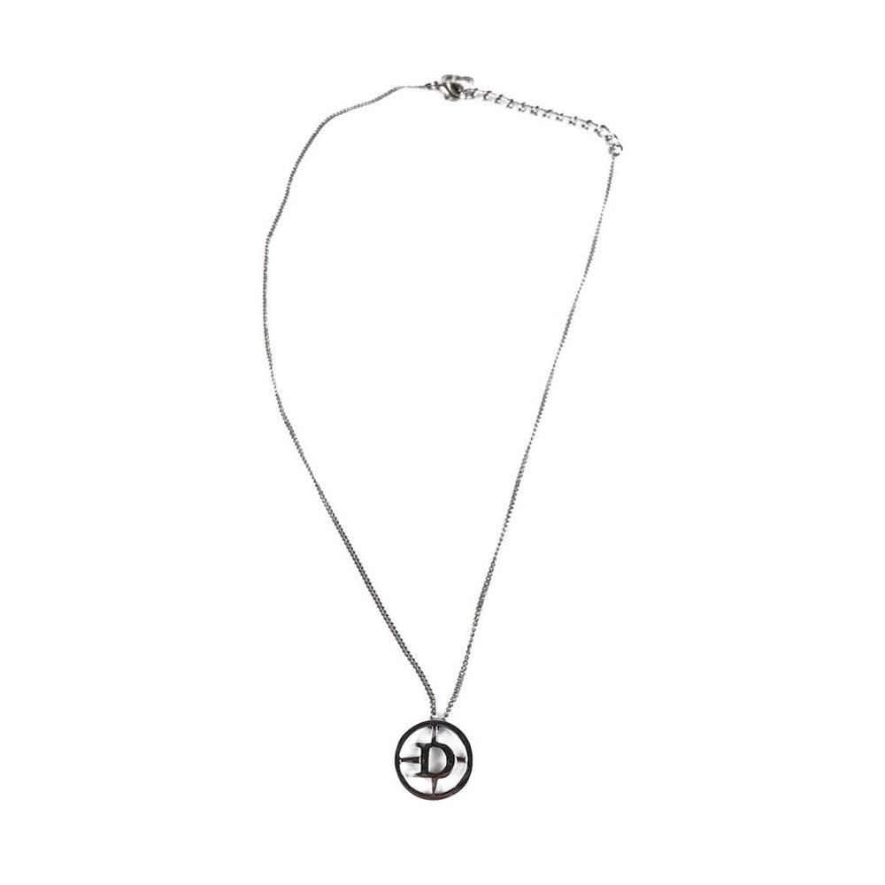 Dior Silver Logo Necklace