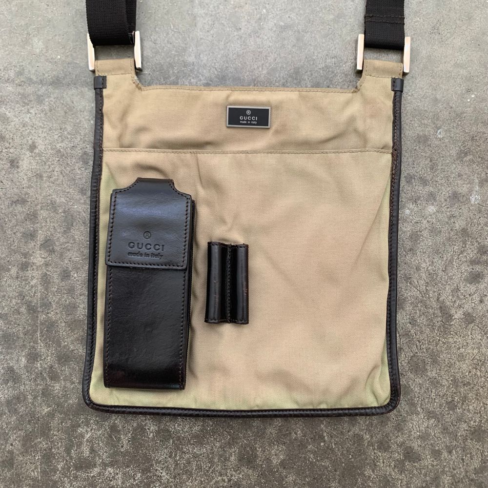 Vintage Gucci Utility Shoulder Bag