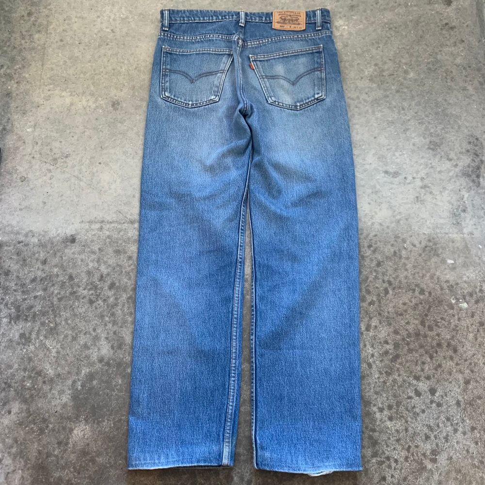 Vintage Levi’s 607 Orange Tab Denim Jeans