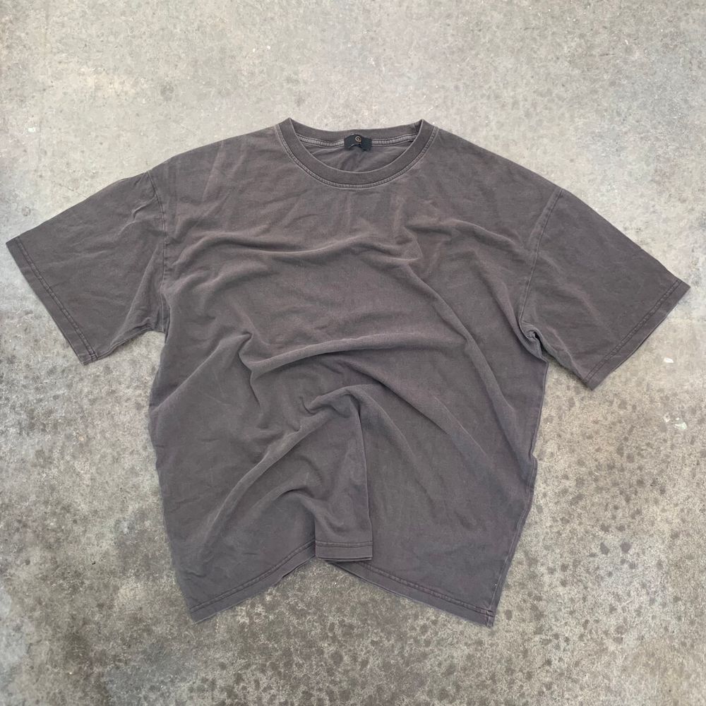Y2K Faded/Washed Brown Oversized Tee