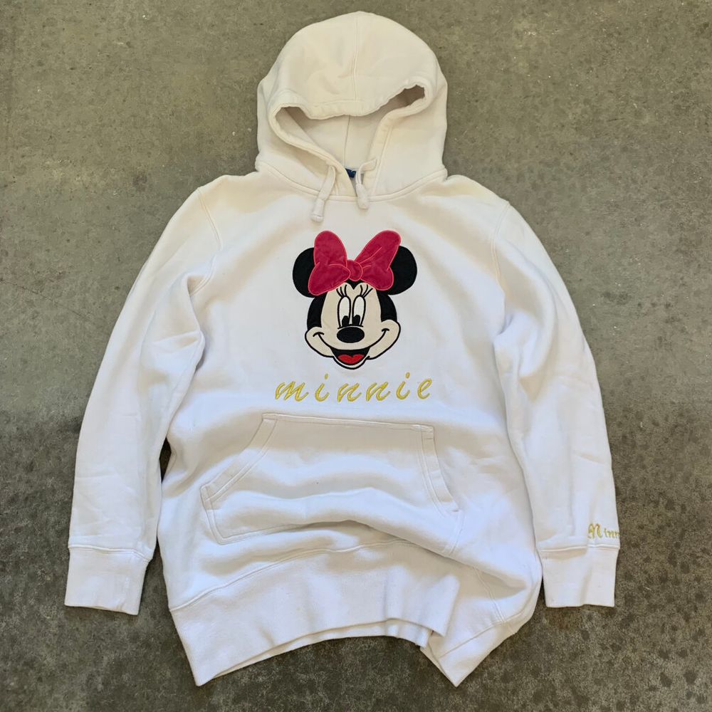 Vintage Y2K Disney Minnie Embroidered Hoodie