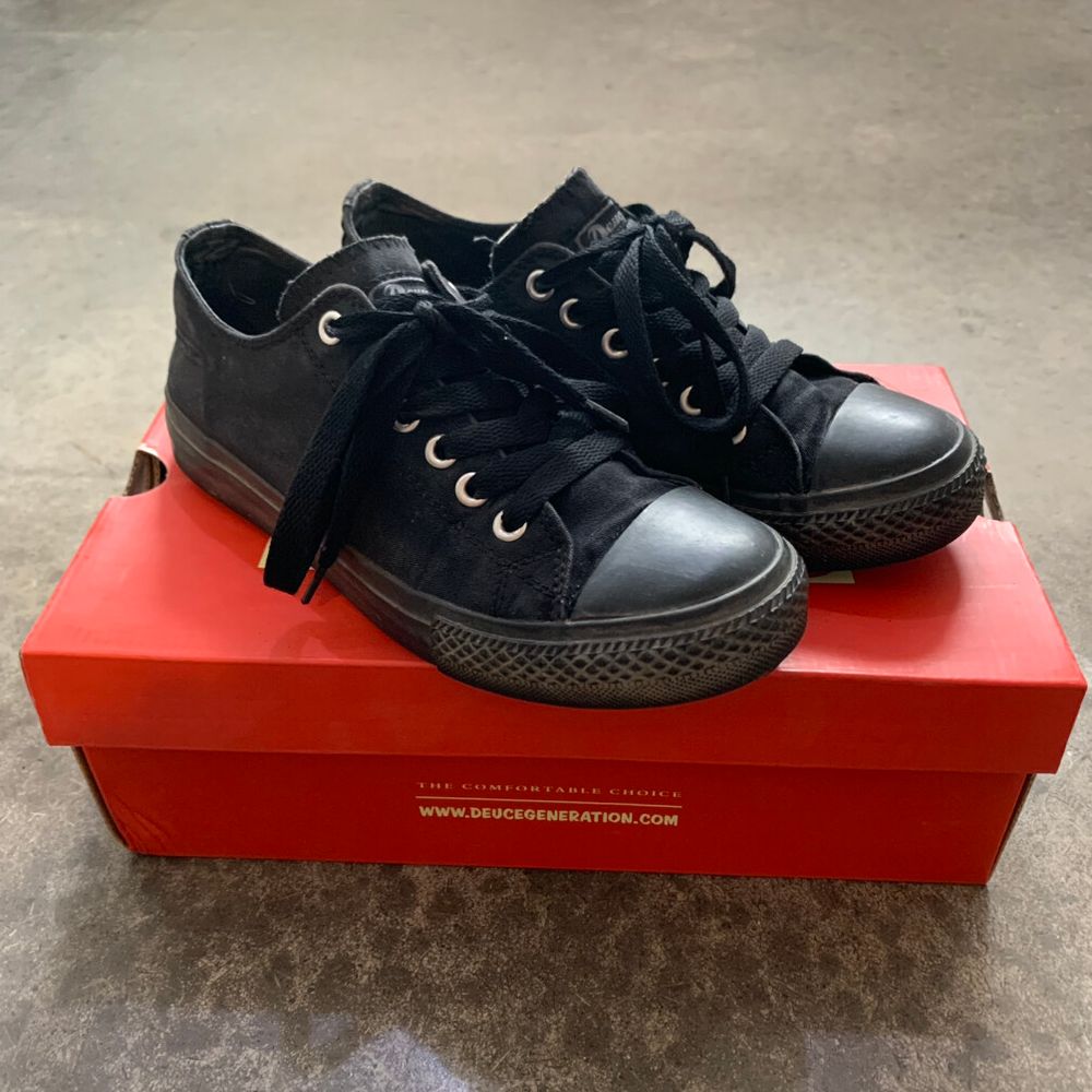 Y2K Deuce Black on Black Sneakers