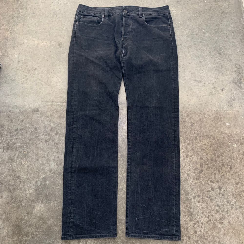 Y2K G-Star Raw Denim Straight Jeans W36 L34