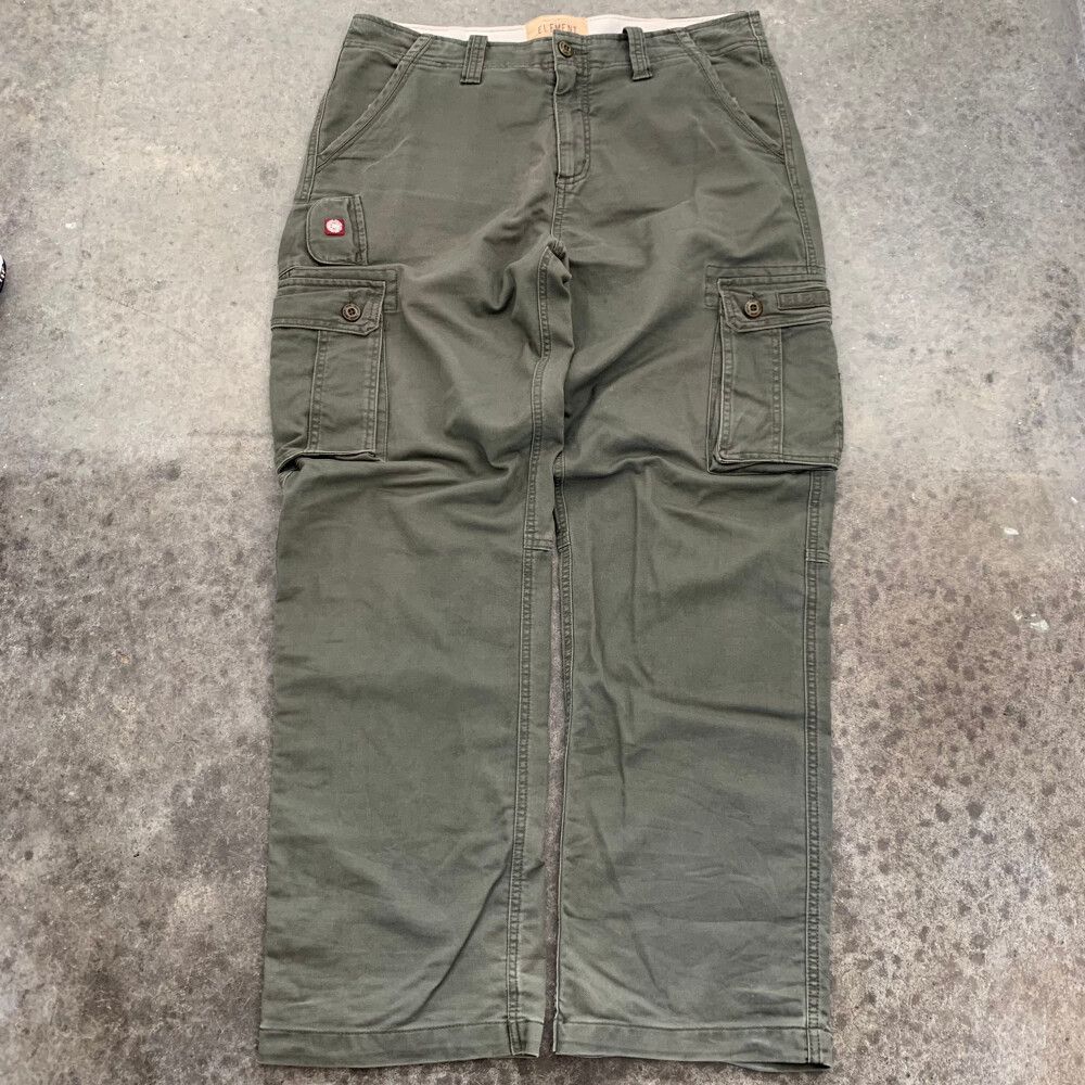 Sick Y2K 00s Element Baggy Cargo Pants