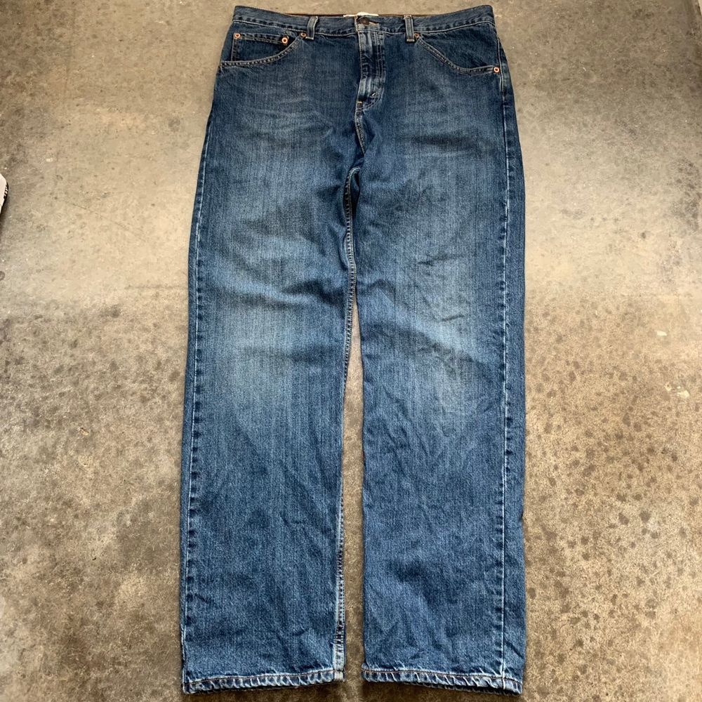 Y2K Levi’s 607 Regular Straight Red Tab Denim Jeans W36 L30
