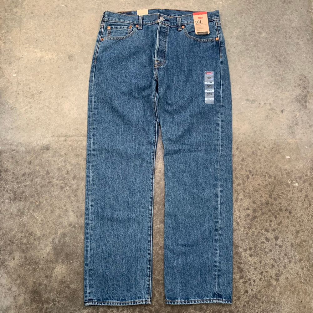 Brand New Levi’s 501 Red Tab Denim Jeans W33 L29