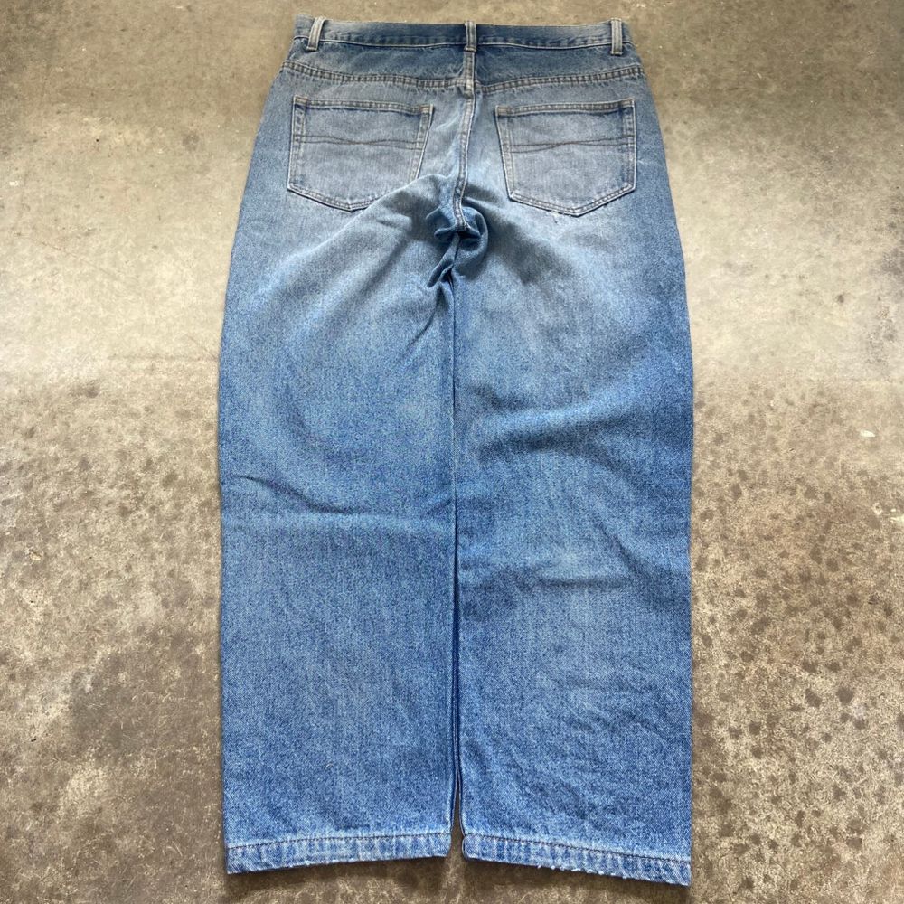 Y2K Blue Denim Company Distressed Jeans