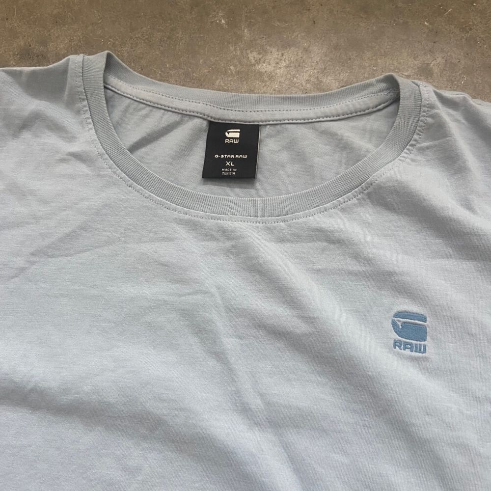 Y2K G-Star Raw Embroidered Logo Tee Size XL