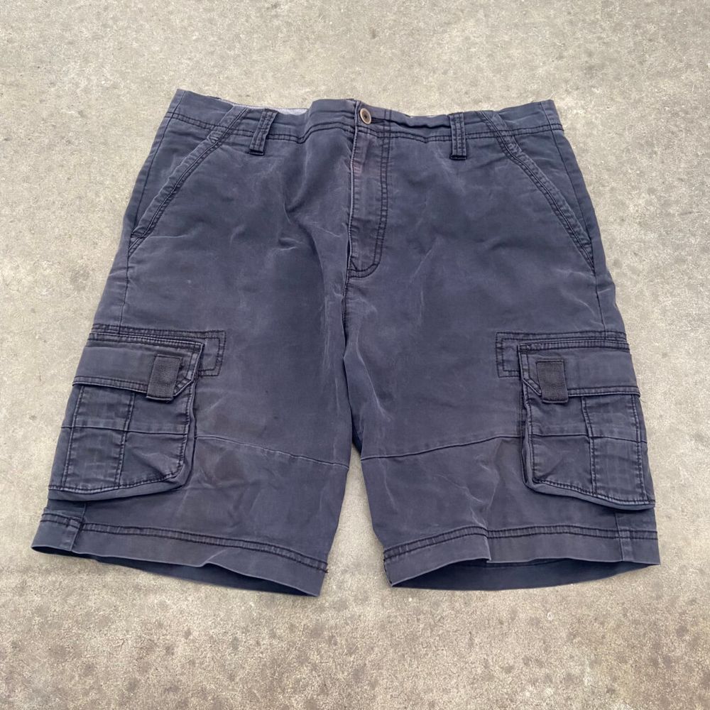 Y2K Distressed Rodd & Gunn Utility Cargo Shorts Size 36