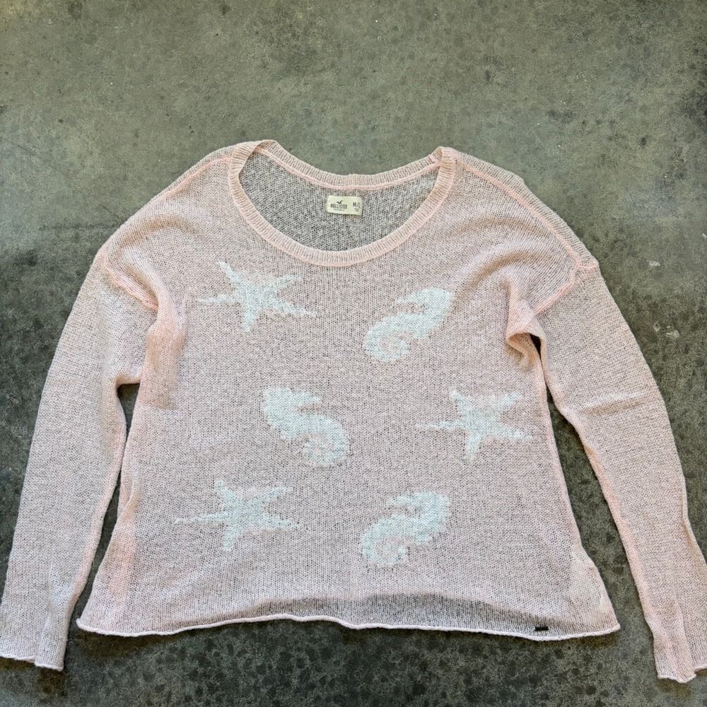 Y2K Lightweight Hollister Knit Sweater