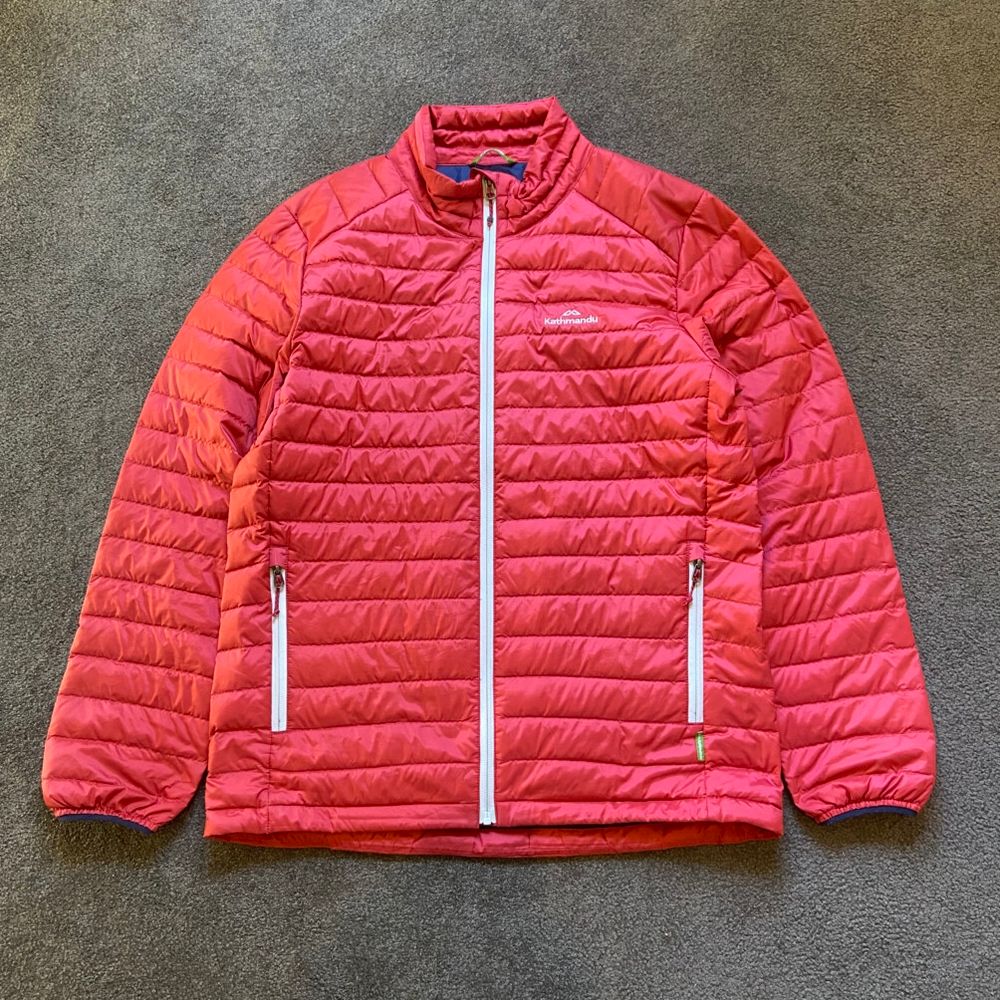 Kathmandu Duck Down 600 Zip-Up Puffer Jacket - Size L