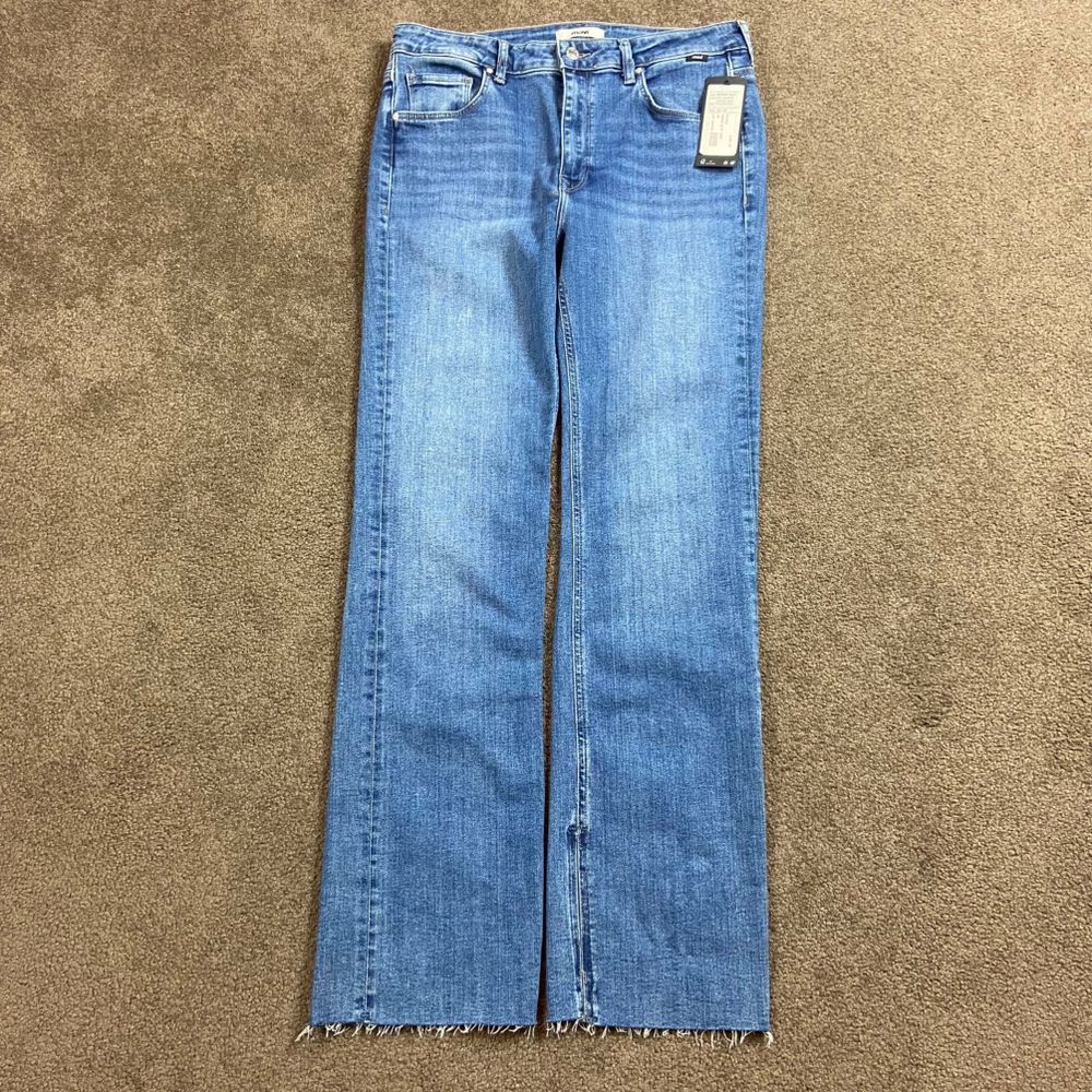 Y2K Mavi High-Rise Flare “Maria Slit” Jeans, NWT
