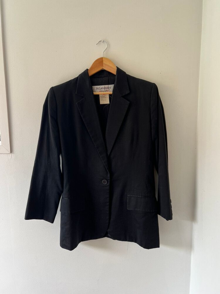 yves saint laurent blazer vintage
