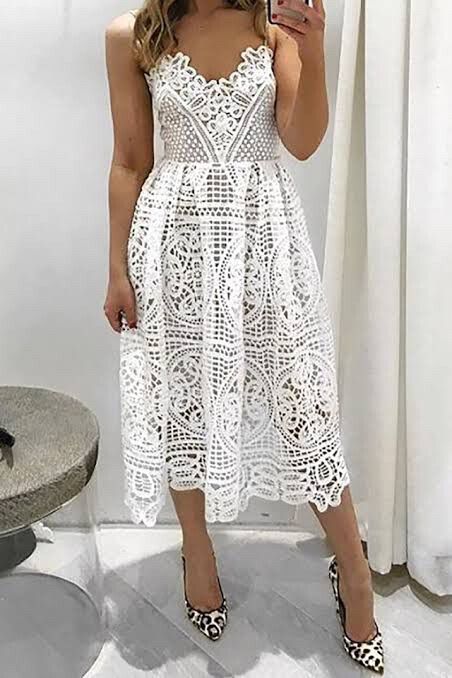 simple vintage lace wedding dress Vintage Inspired French Lace Wedding Dress EE3004 – JoJo Bridal Shop main image 0
