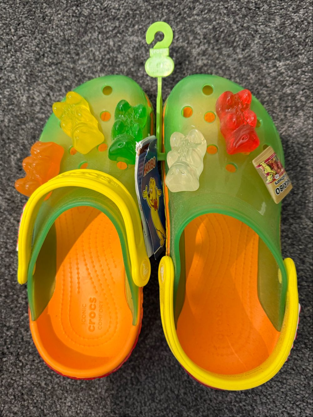 Crocs Green Haribo Gummy Bear Clogs