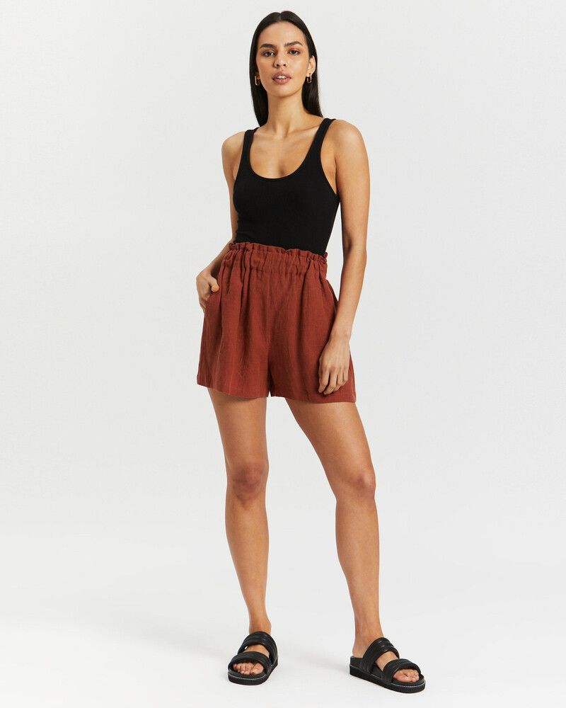 Aere Linen Shorts