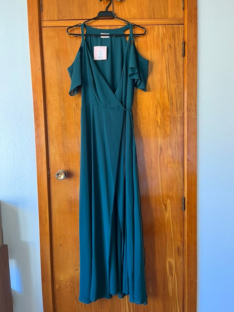 Showpo Give You My All Emerald Dress