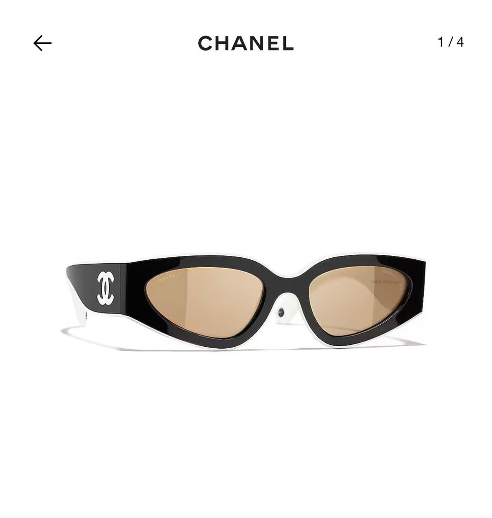 Chanel cat-eye sunglasses