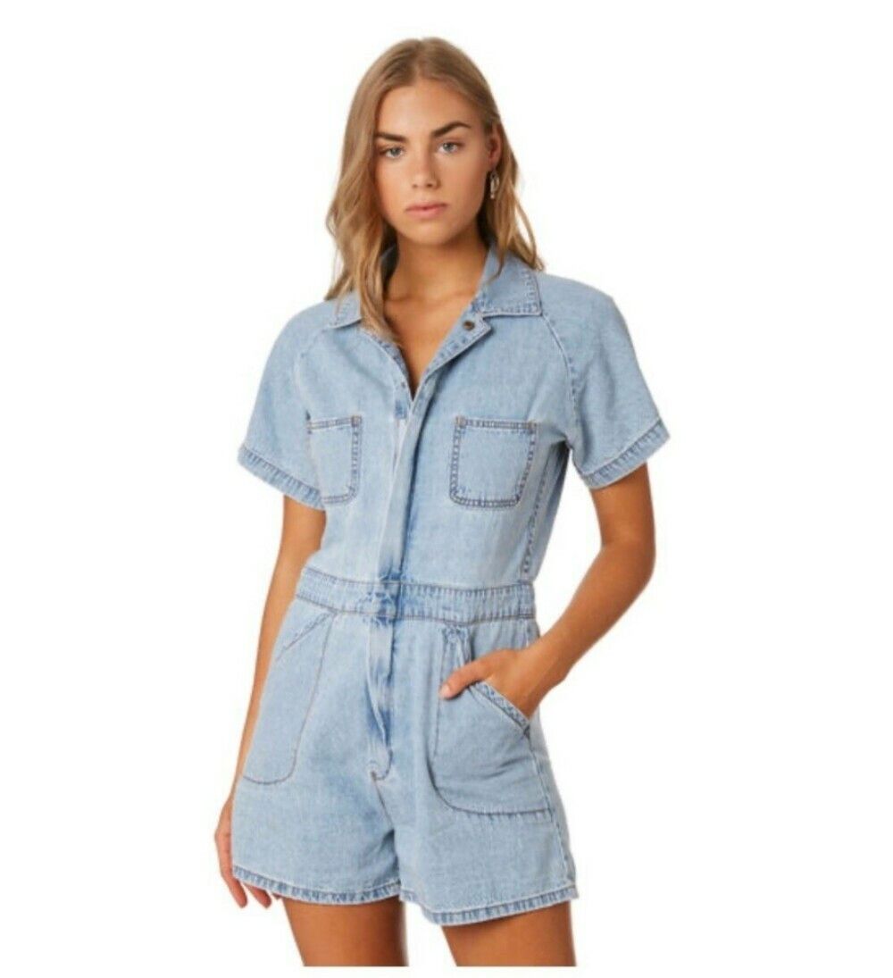 THRILLS Denim Playsuit