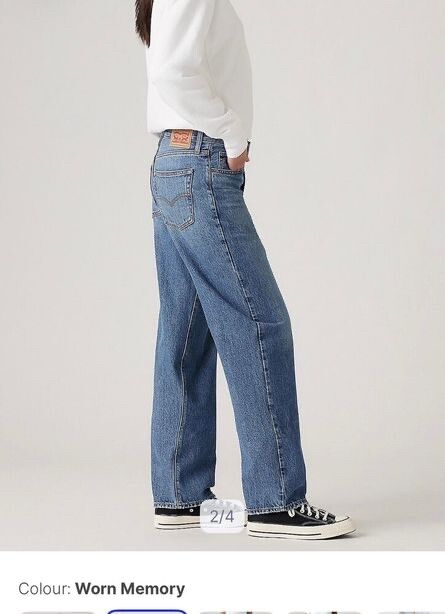 Levi's 94 baggy jeans size 25