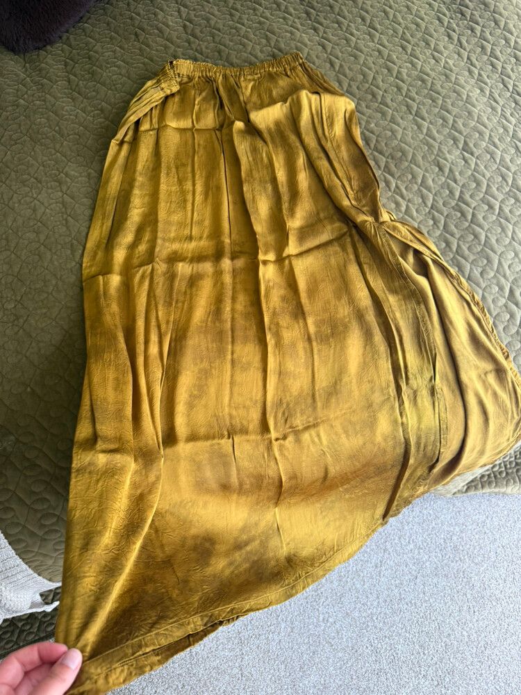 Maurie and Eve Gold Skirt