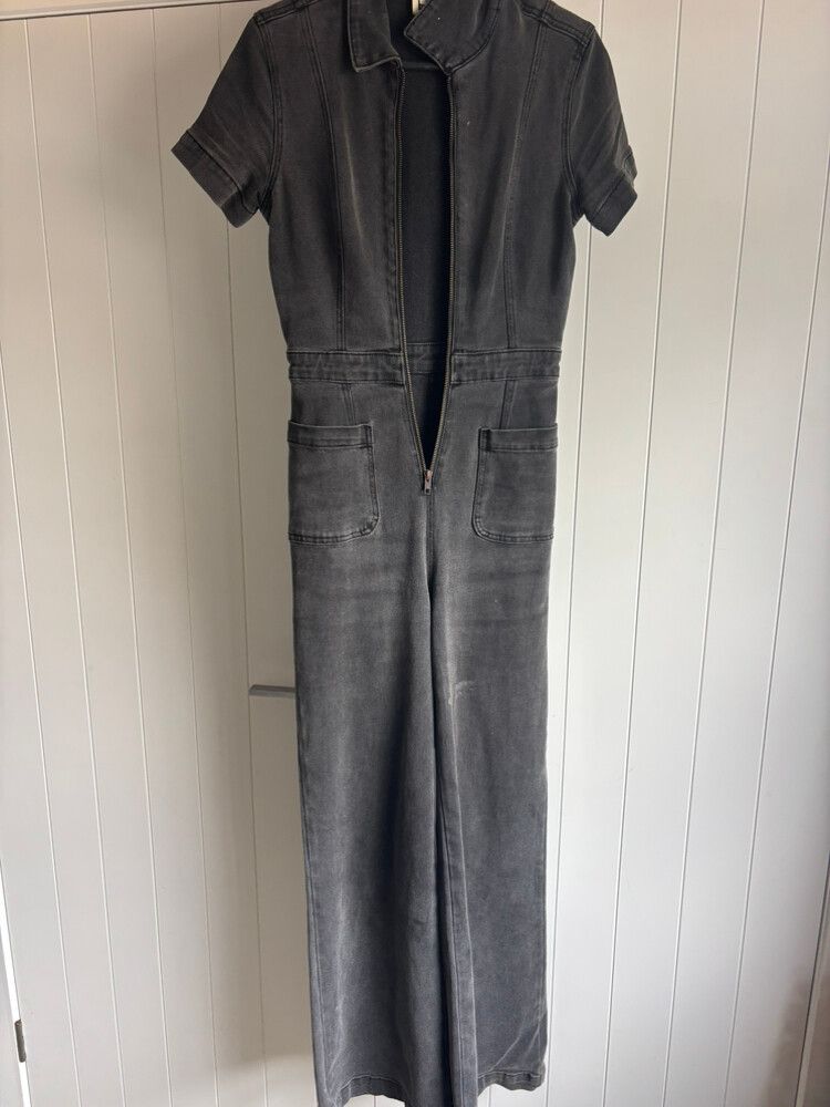 denim jumpsuit