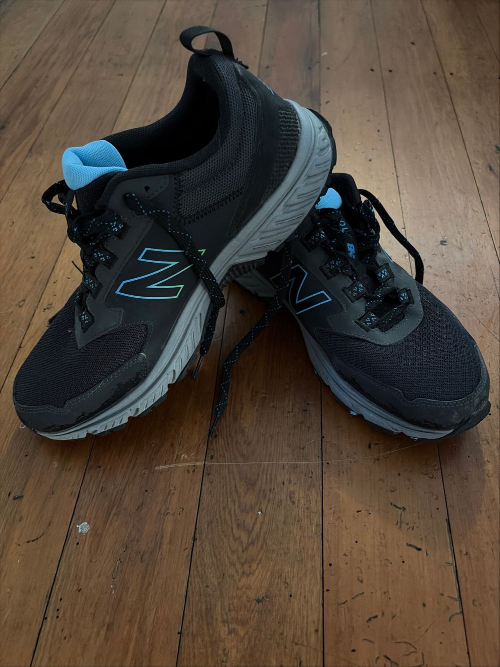 Women's New Balance 510 V5 Trail Running Sneaker 'Black/Purple' - Size 11 US