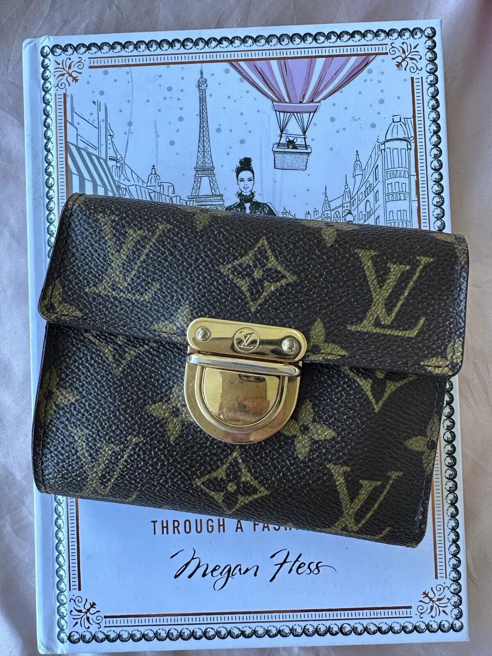 Koala Monogram Compact Wallet