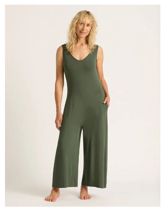 Boody Long Jumpsuit - Moss